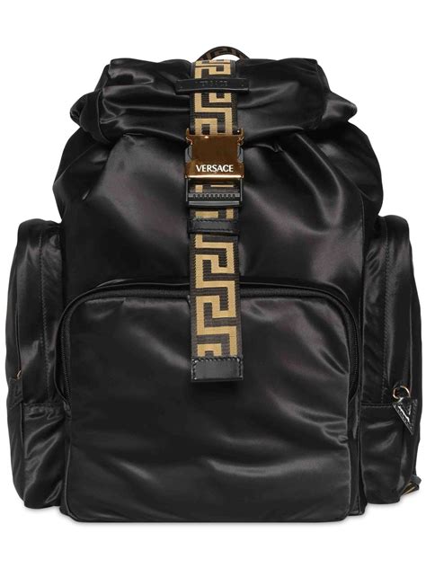 versace nylon backpack